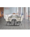 DIANE-SILLA RUEDAS BLANCA-HILO GRIS